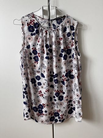 Massimo Dutti Top, Grösse 38, Blumenmuster, Sommerlich!