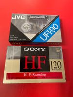 2 x JVC und SONY Type I Audio Kassetten selten und original!