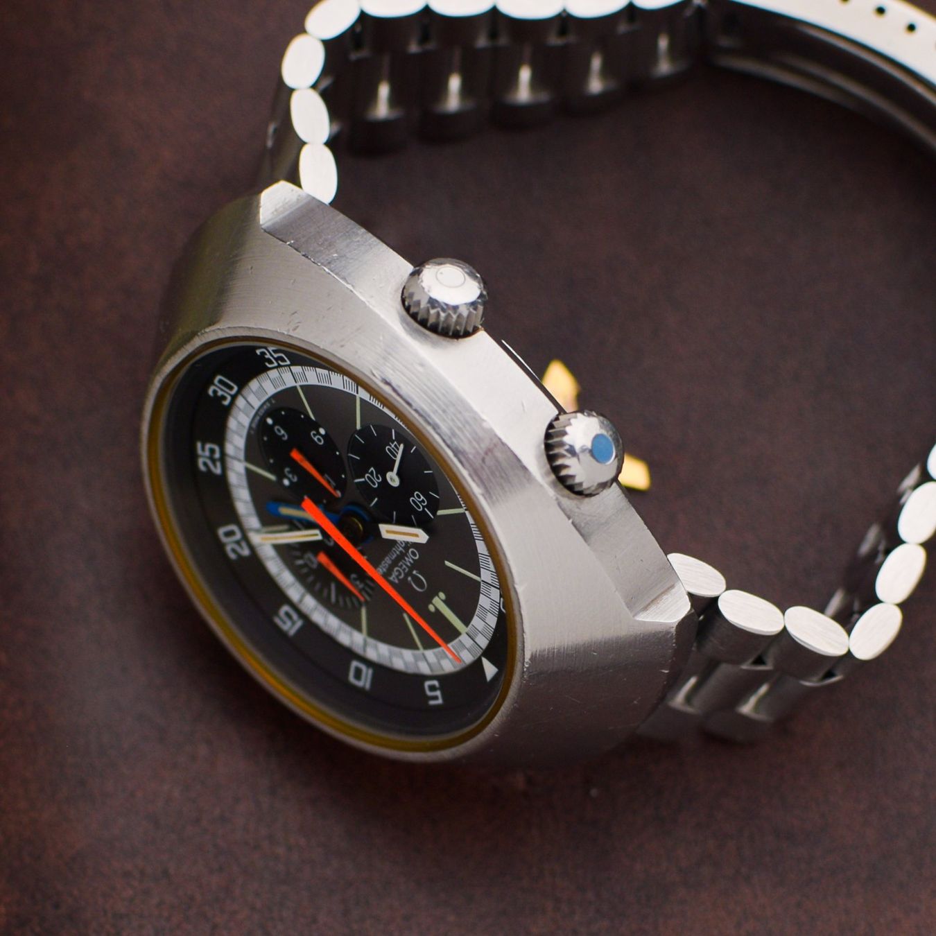 Omega Uhren: Omega Flightmaster GMT Chronograph ref. 145.036 from 1972 – Gebraucht aus St. Gallen von Andrej99 4