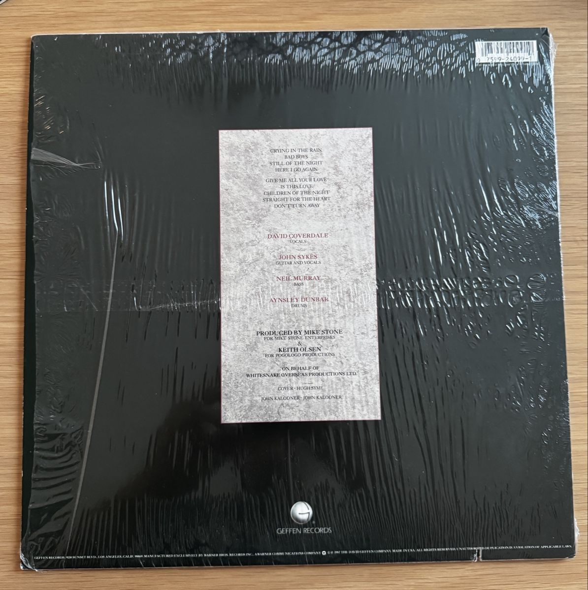 Dischi in vinile: LP Whitesnake - Whitesnake – Usato da Tuggen venduto da Ainslie-Man 1