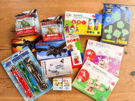 NEU! Spiele und Bastelsammlung Dragons/Minions/Hama usw.