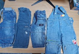 Hosen Set 4 stück Gr 80/86