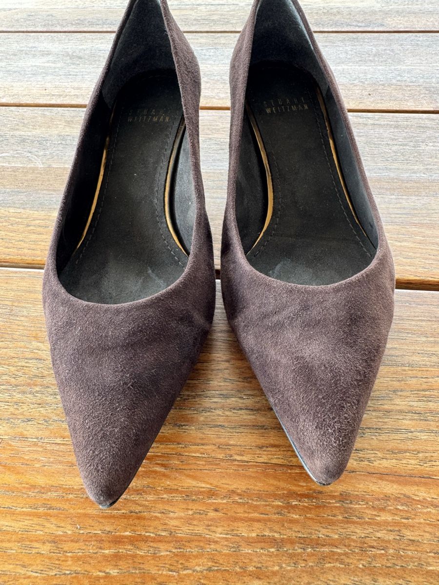 Stuart Weitzman Scarpe da donna: Pumps Wildleder braun, Grösse 37 – Nuovo (secondo la descrizione) da Bolligen venduto da Newyork63 1