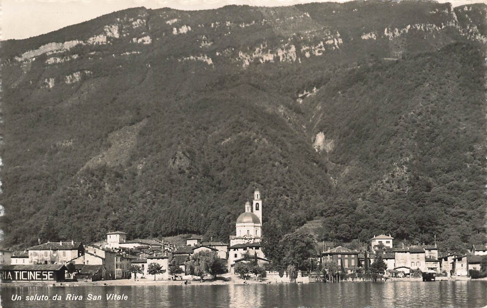 Cartoline postali: Riva San Vitale – Usato da Biasca venduto da Blenio71