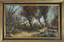 Hanns Studer - Waldlandschaft von 1948