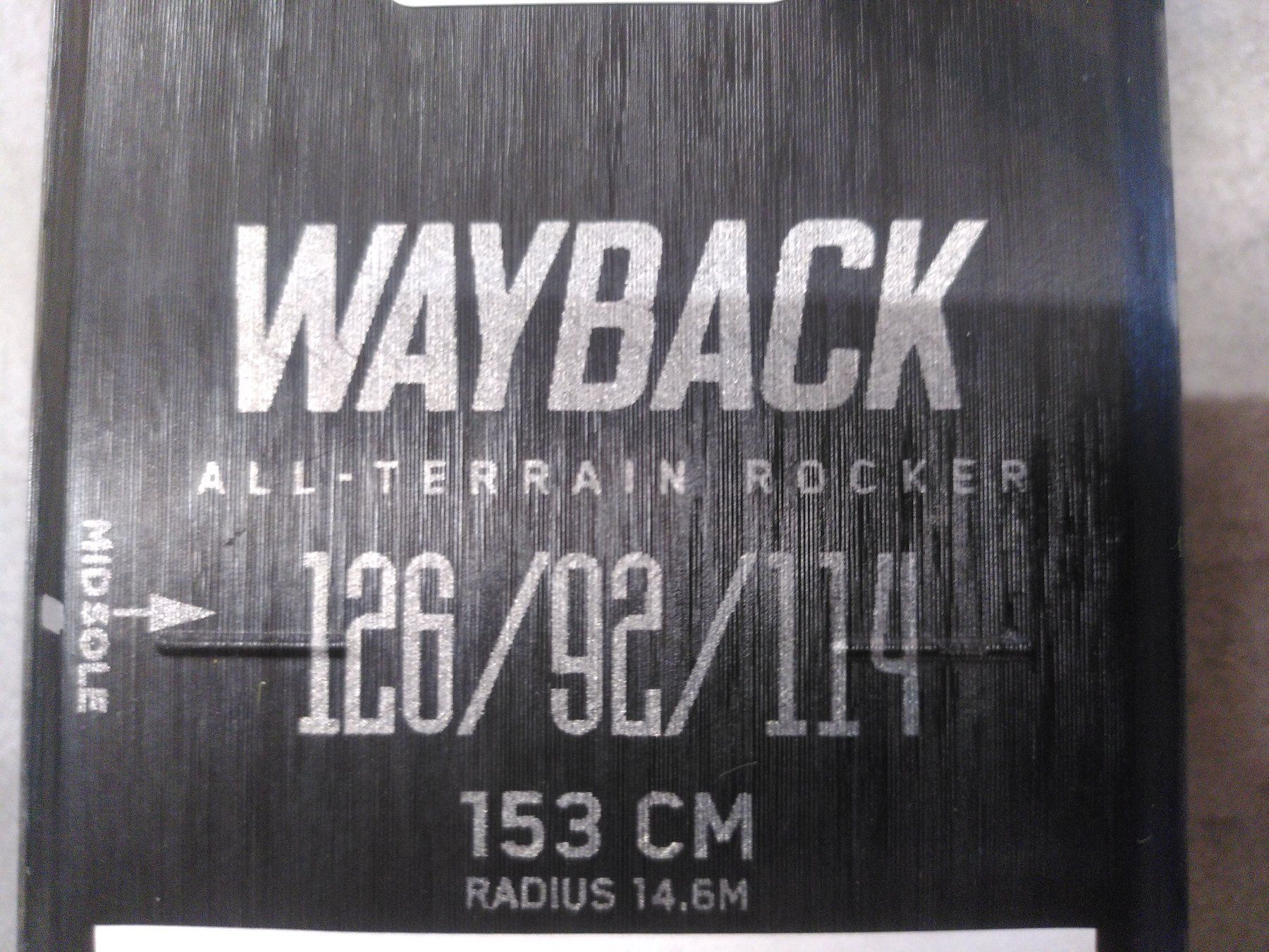 K2 Sci: Skitourenset Wayback 92 153cm – Nuovo e nell'imballaggio originale da Scuol venduto da Marco-Sport-Scuol 1