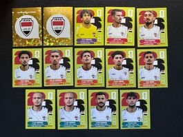 Panini WM 2026 Sticker - Irak Lot