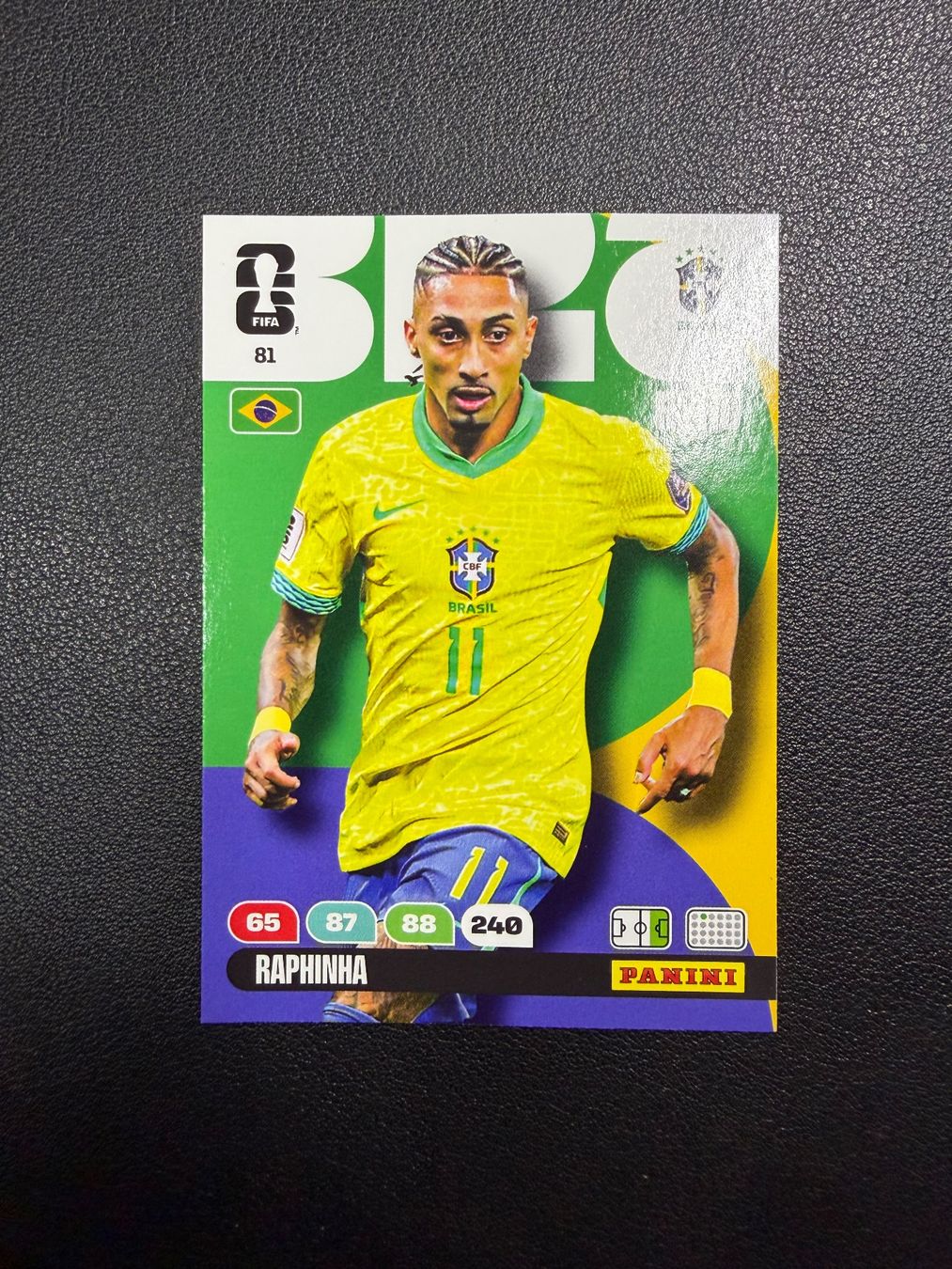 Panini Carte collezionabili: Panini FIFA World Cup 2026 Raphinha 81 – Nuovo (secondo la descrizione) da oberrüti venduto da jeanmei