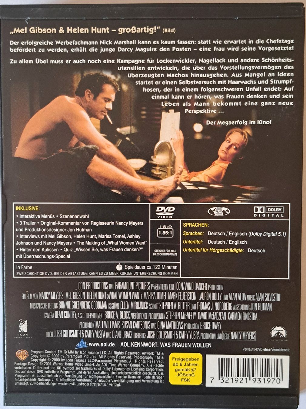 Tutti i DVDs: Was Frauen wollen – Usato da Tenniken venduto da mik_6mxg 7