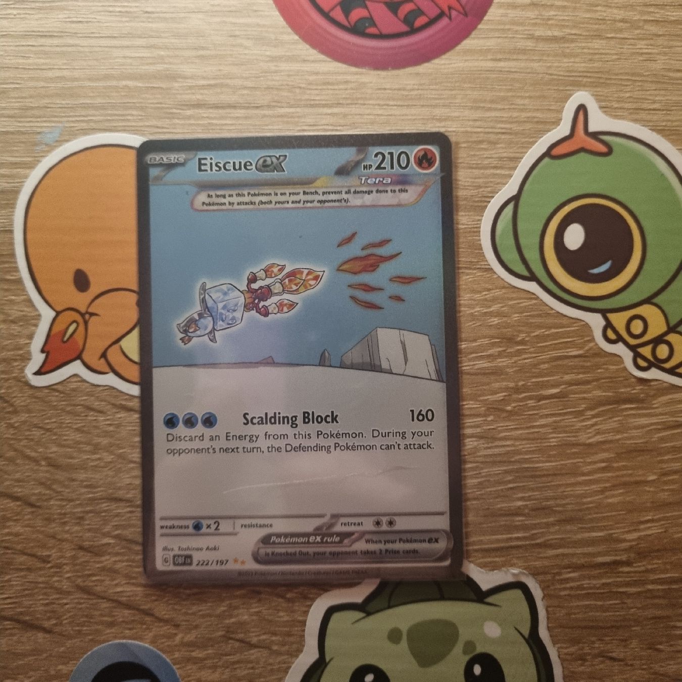 Pokémon Sammelbilder & Trading cards: Eiscue 222/197 – Neu (gemäss Beschreibung) aus St-Maurice von Woopersonal