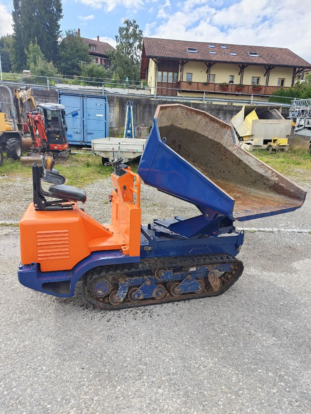 Hutter Bagger: Dumper Hutter HUKI 150 HR Dreiseitenkipper – Gebraucht aus St. Antoni von DuraMa