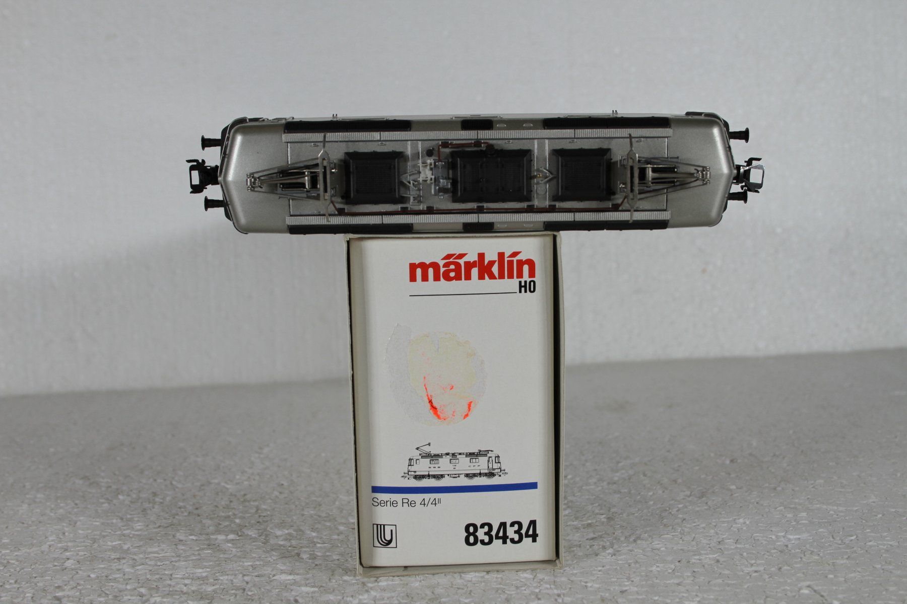 Märklin Modellini di ferrovie: Märklin 83434 SBB Re 4/4 delta-digital Techno – Usato da Triesen venduto da gleis8 4