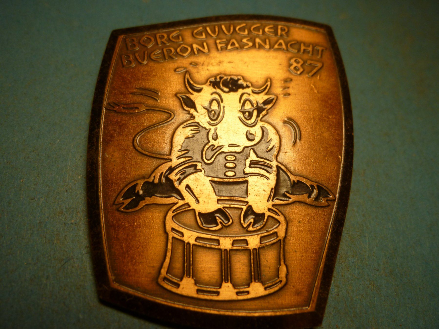 Placchette & Badge: BÜRON 1987 BRONZE – Usato da Ried (Muotathal) venduto da Mandarin02