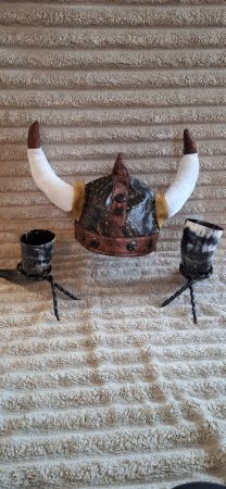 Mittelalter Wikinger Hut Kostüm