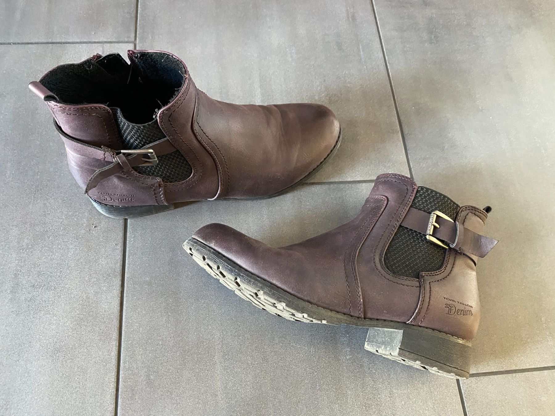 Tom Tailor Damenschuhe: Damen Schuhe / Echt Leder – Gebraucht aus Hergiswil LU von Kubb76