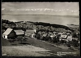 AK Wolfhalden /App., Panorama mit Bodensee