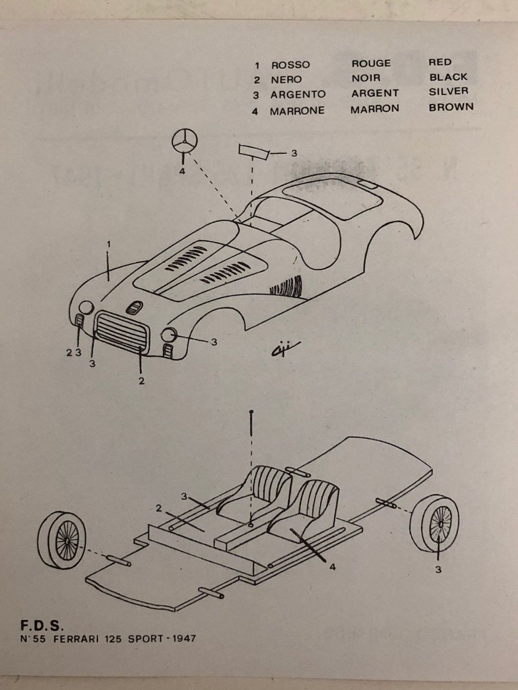 Ferrari Modellini d'auto: FDS-Kit Ferrari 1/43 – Nuovo (secondo la descrizione) da Muttenz venduto da Gucci2005 3