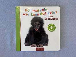 Bilderbuch mit einstellbarem Ton, neuwertig