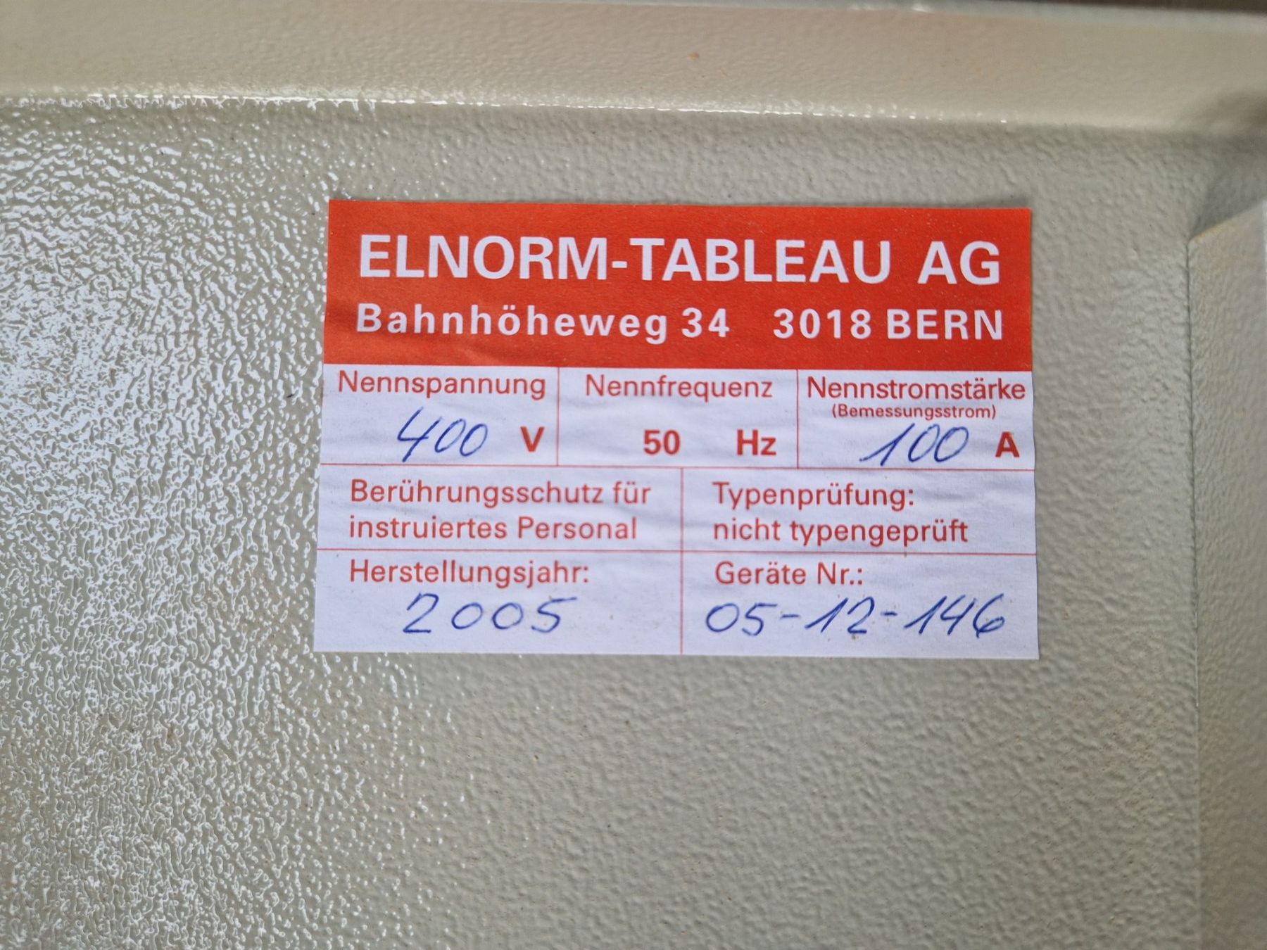 Stromzufuhr: Steuerung / Sicherungskasten Absaugung – Gebraucht aus Thalheim von lae_5ck9 1