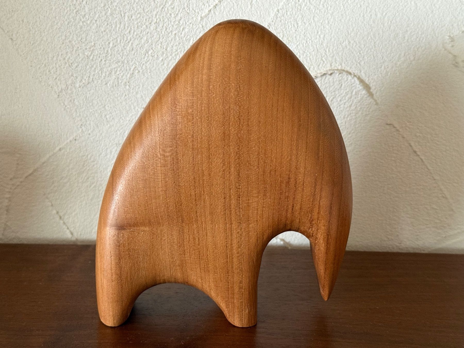 Figuren: Vintage MCM stilisierter Holzelefant – Gebraucht aus Rorbas von tun_m7fz 7