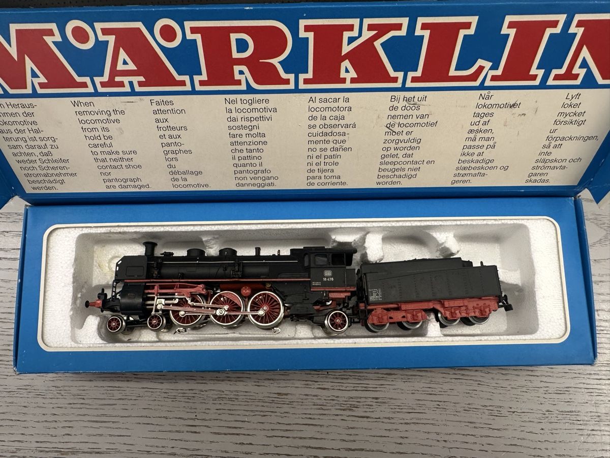Märklin Modellini di ferrovie: Märklin 3091 DB BR 18 – Usato da Lupsingen venduto da New-Haven 6