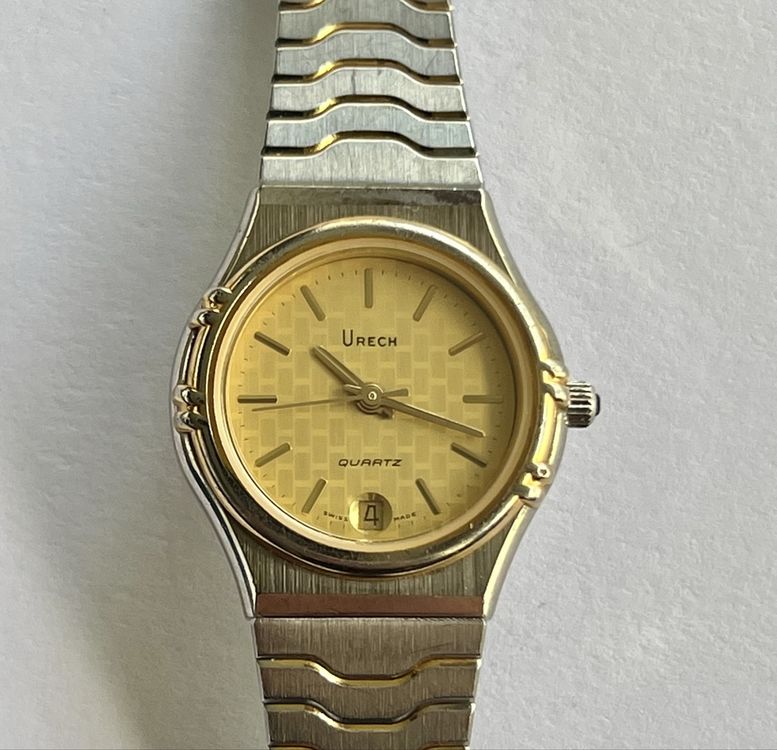 Montre femme argentée et dorée neuve Gabriella Vicenza