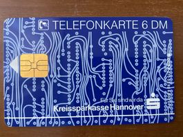 Telefonkarte Deutschland Kreissparkasse Hannover