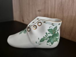 Herend Hungary Porzellan Schuh Handbemalt Sammlerstück!