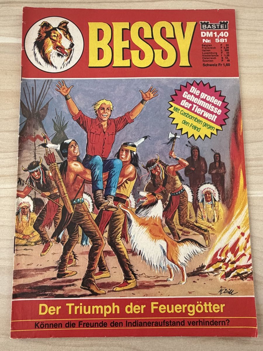 Fumetti: Bessy Bastei 1.Auflage Heft 581 – Usato da Kehrsatz venduto da Raboy