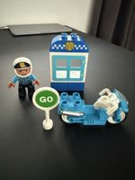 LEGO DUPLO Polizei-Motorrad mit Polizist – komplett