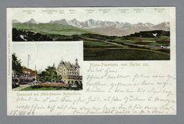 1903, GURTEN-KULM, RESTAURANT HÔTEL GURTEN-KULM
