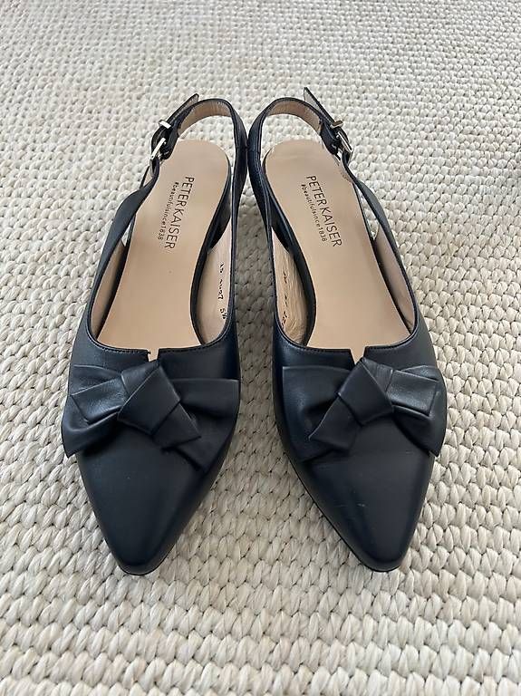 Kaiser Chaussures femmes: Dunkelblaue Peter Kaiser Slingpumps, Gr.38 – Neuf (Voir description) à Diegten par ste_pvd5