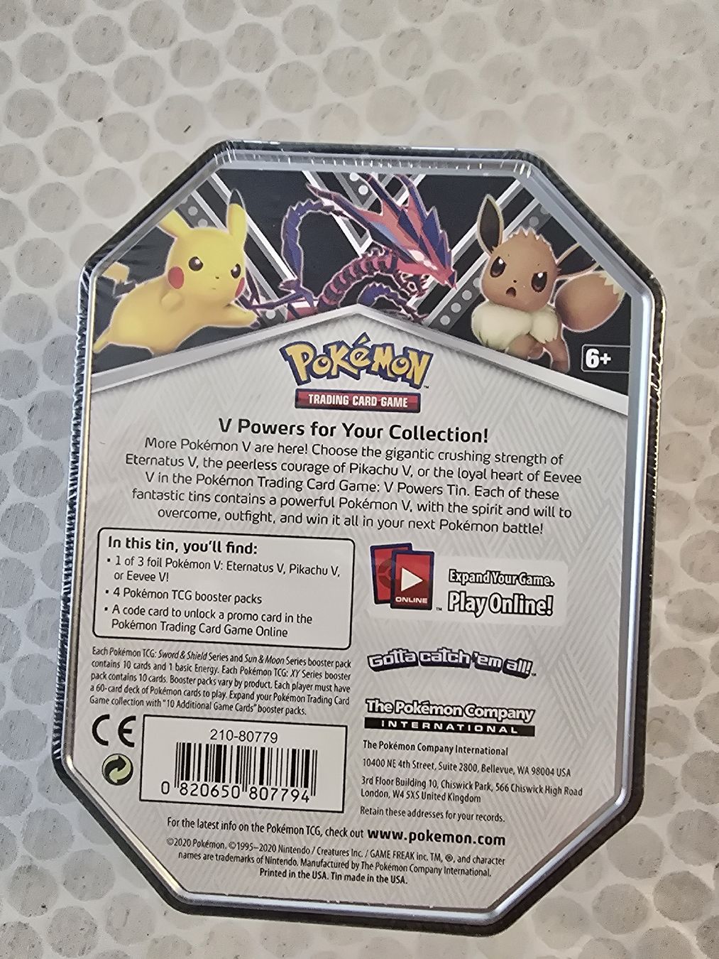 Pokémon Sammelbilder & Trading cards: Pokemon Eternatus V Tin Seald – Neu und originalverpackt aus Olten von Pokemon2all 1