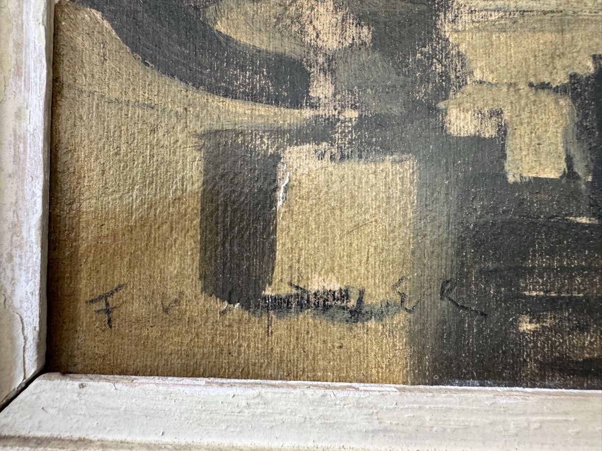 Dipinti: Original CH Georges Fustier 1944 – Usato da Meilen venduto da duppa 3
