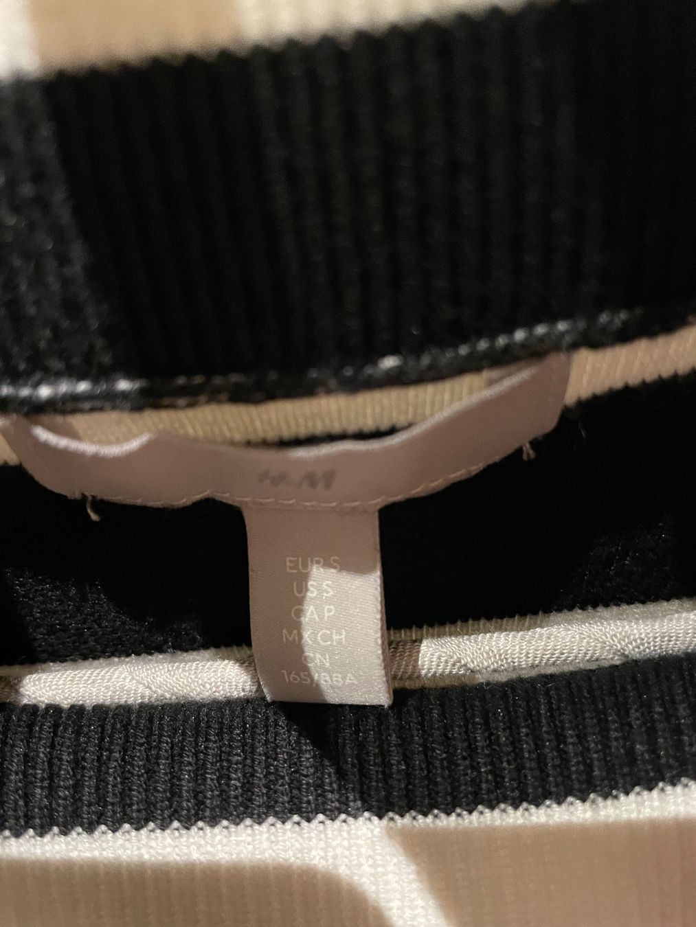H&M Maglioni & Felpe: H&M Halb Rollkragen Pullover lang gestreift – Nuovo (secondo la descrizione) da Zürich venduto da Sarazrh 2