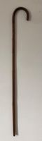 1 Spazierstock Holz, lackiert, antik, klassische Form
