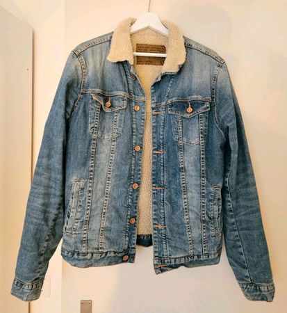 Jacke Jeans Zara Gr. M Denim Man Vintage Übergangsjacke