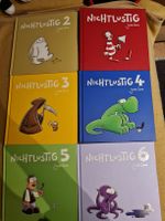 Nichtlustig Comic 6 Stk. Bücher Sammlung: Band  rot und 2,-6