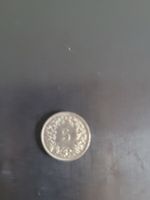 Rare Schweizer 5 Rappen Münze Jahrgang 1979 silberne Farbe