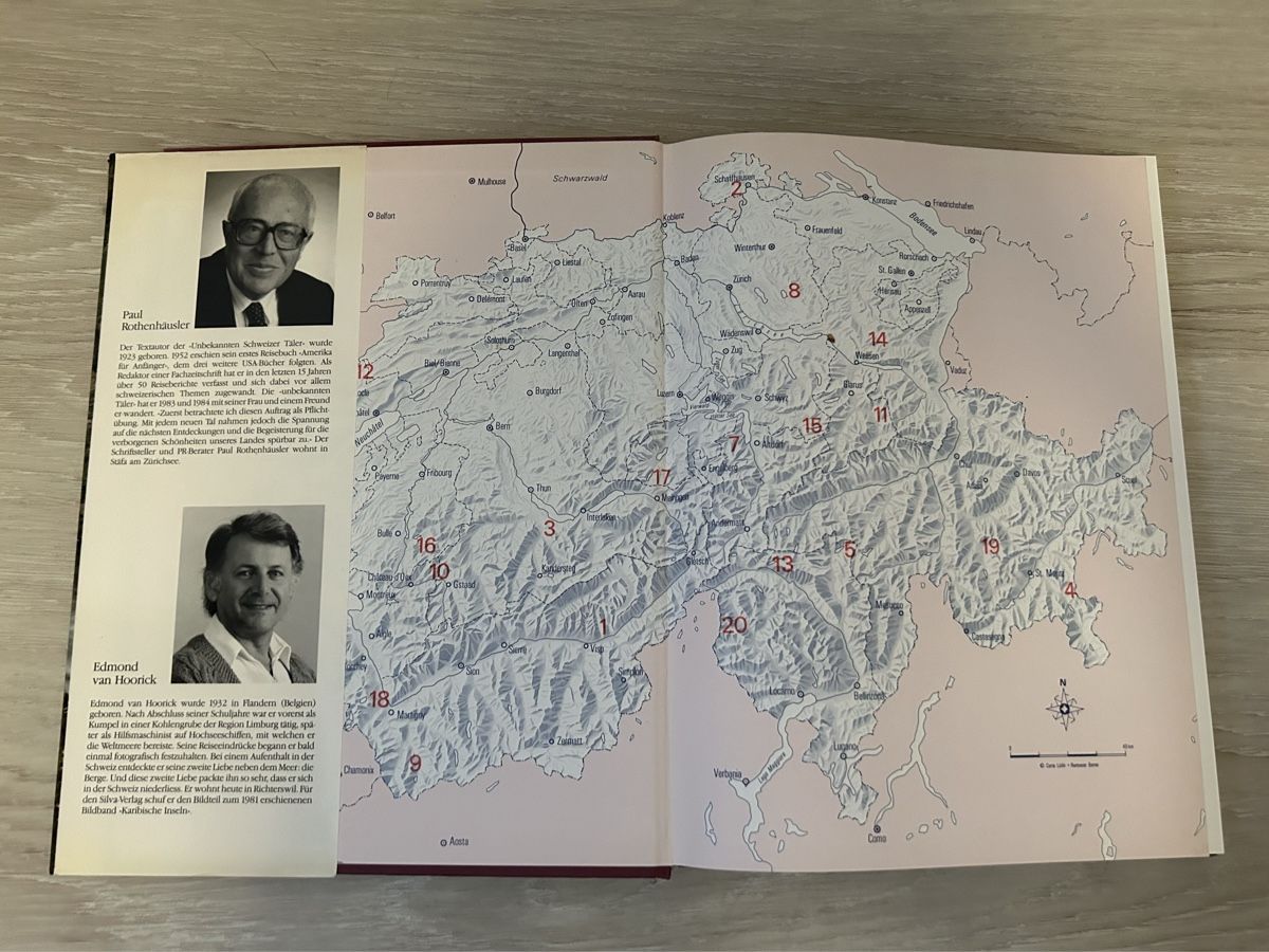 Libri: Buch Unbekannte Schweizer Täler – Usato da Brunnen venduto da Bastelrausch 1