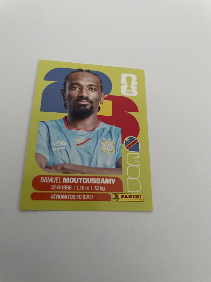 Panini Sammelbilder & Trading cards: FIFA WM 2026 Samuel Moutoussamv COD 11 – Neu (gemäss Beschreibung) aus Winterthur von Cobraforce