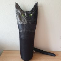Nackenrolle Katze ca.65cm Fabrikneu