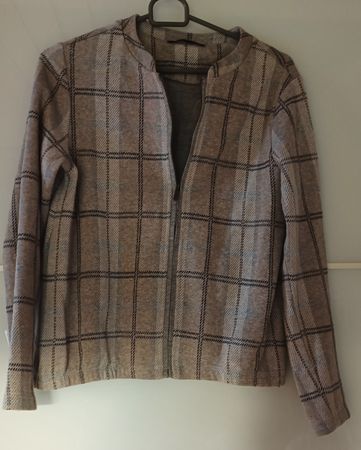 Karierte Jacke