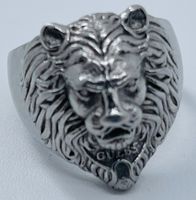 Guess Ring, Löwenkopf Ring, Grösse 60, 12,7 gr  „leicht“