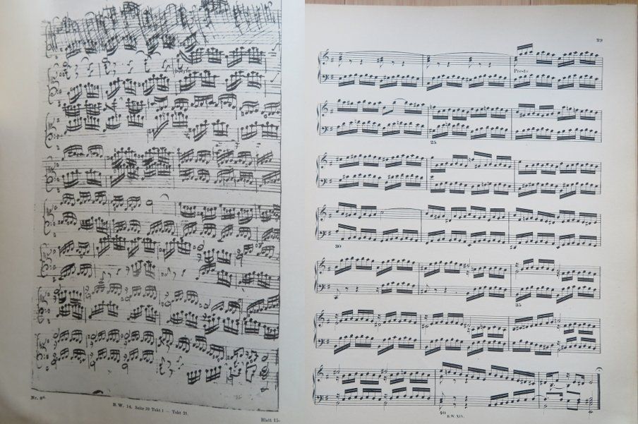 Libri: Das wohltemprirte Klavier von J.S.Bach – Usato da Bonaduz venduto da Mikebond 5