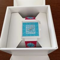 Swatch Uhr Box, Limited Edition, neuwertig, Top Zustand!