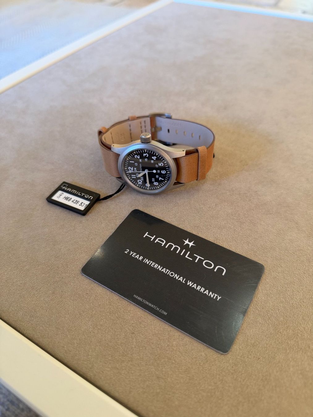 Hamilton Uhren: Hamilton Khaki Field NEW – Neu und originalverpackt aus Verbier von esdech 2