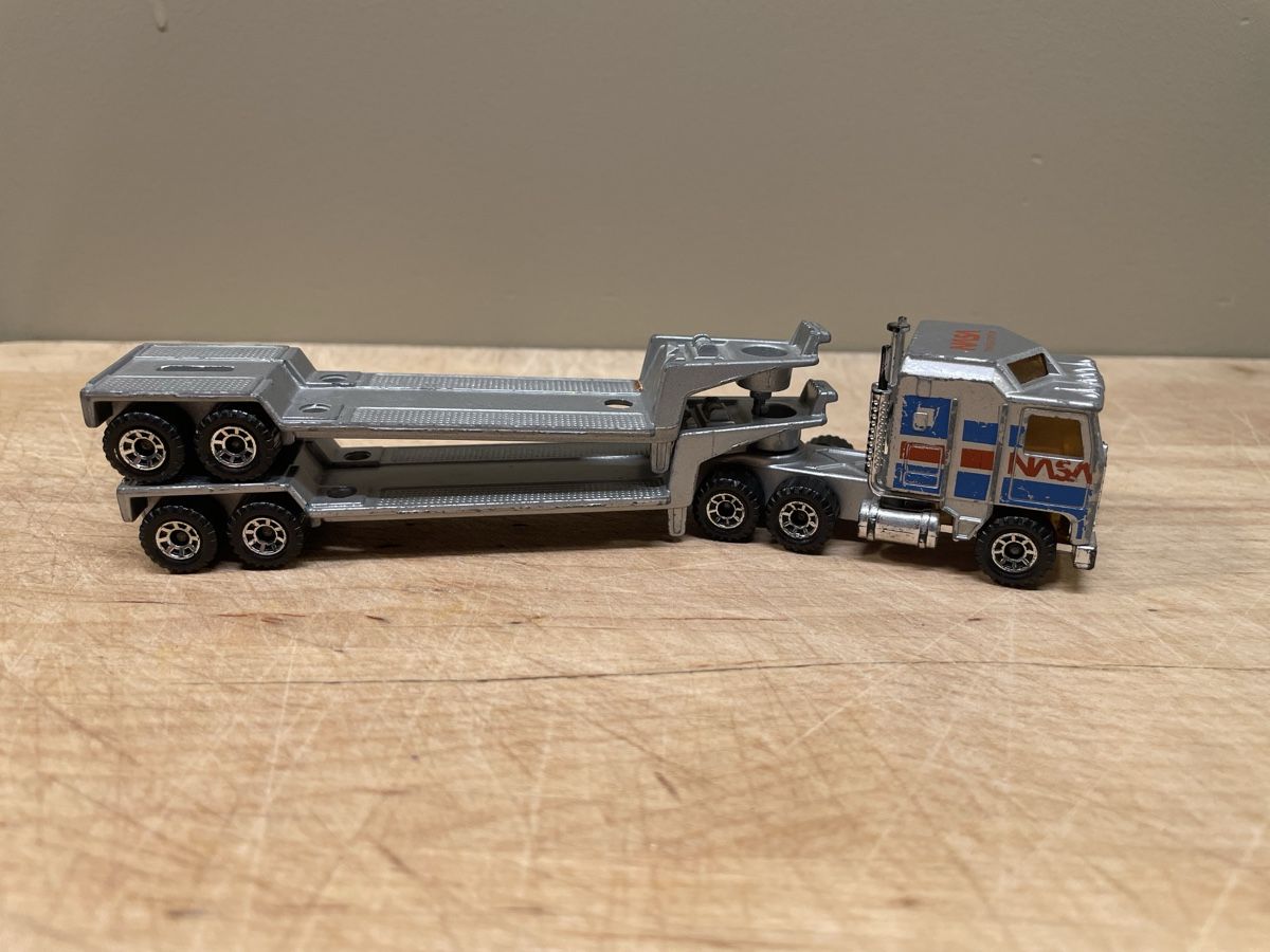 Matchbox Giocattoli: Matchbox Convoy Kenworth NASA Sattelschlepper – Usato da Frauenfeld venduto da Challenger77 1