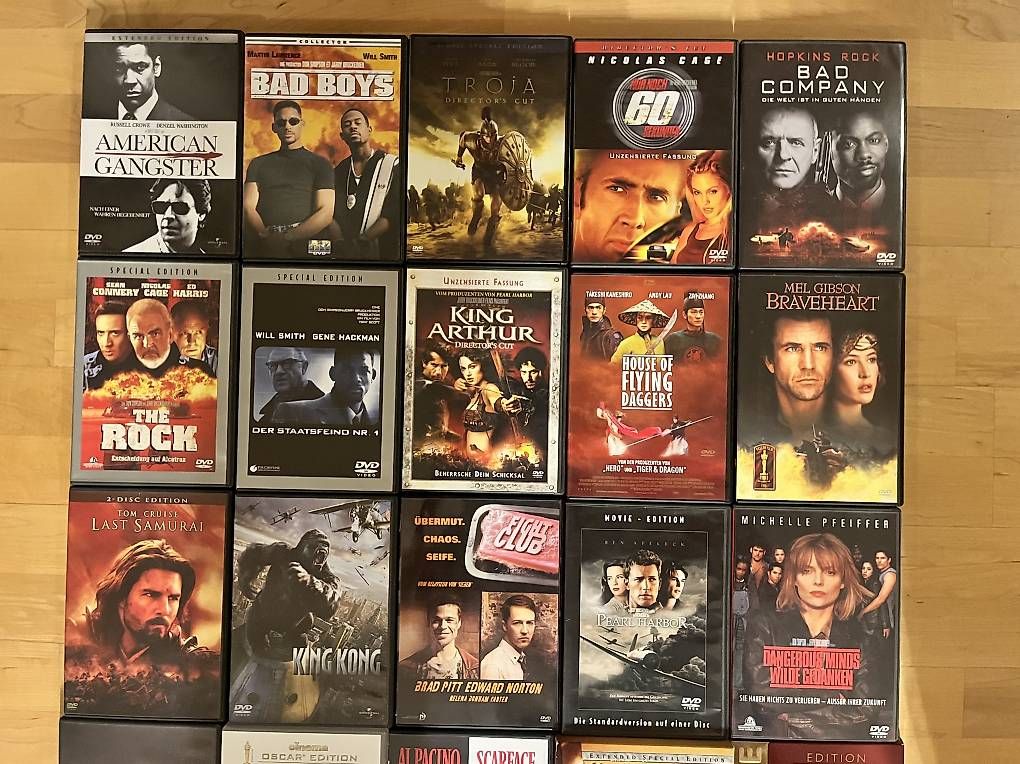 Alle DVDs: 23 DVD * ACTION / CLASSICS * – Gebraucht aus Oberwil-Lieli von Space92 1