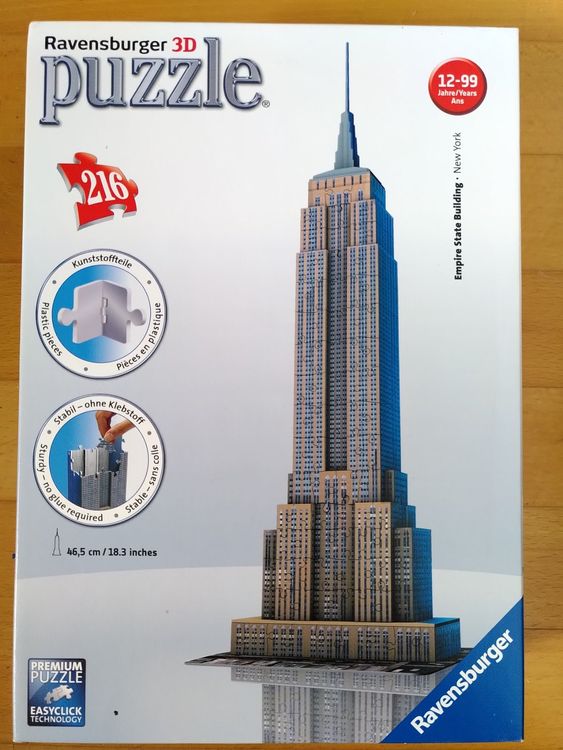 Ravensburger 3D Puzzle, Empire State Building Kaufen auf Ricardo
